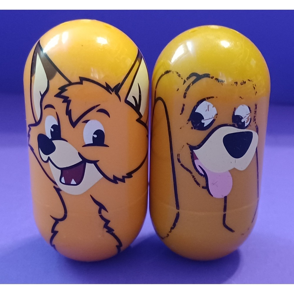 2 Vintage 2005 Kellogg's Disney Fox & The Hound Cooper #25 & #21 Tod Wobbler